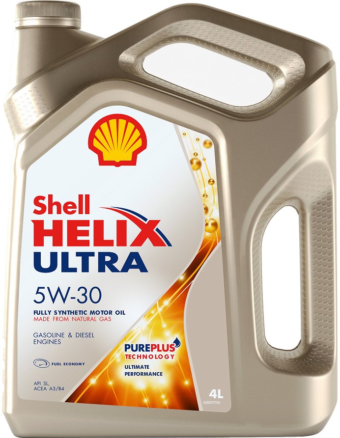 Моторное масло Shell HELIX Ultra 5W30 4л