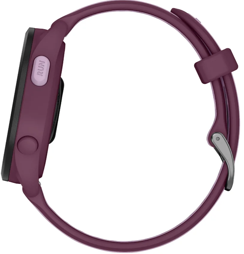 Смарт-часы Garmin Forerunner 165 Music Mist Berry Lilac 010-02863-33 43мм сиренево-бордовые купить,0