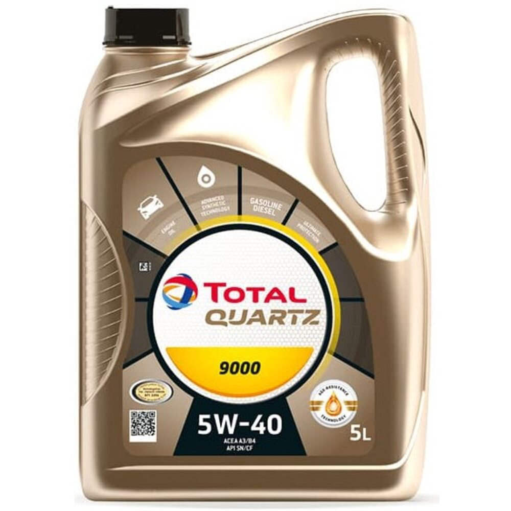 Моторное масло Total Quartz 9000 5W40 5л купить,NaN