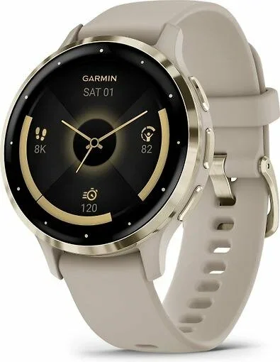Смарт-часы Garmin Venu 3S 010-02785-02 41мм Soft Gold with French Grey