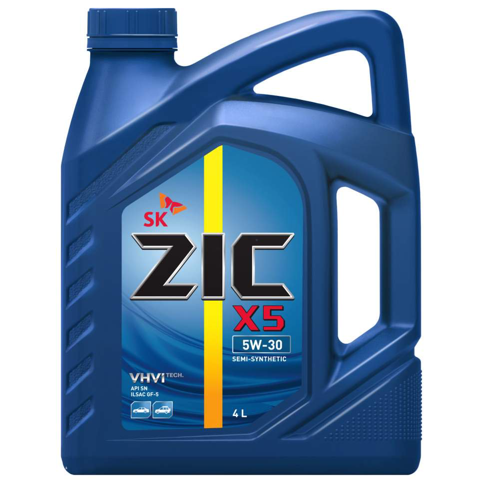Моторное масло ZIC X5 5W30 4л купить,NaN