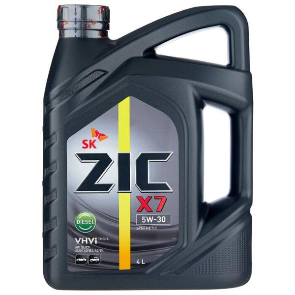 Моторное масло  ZIC X7 5W30 4л купить,NaN