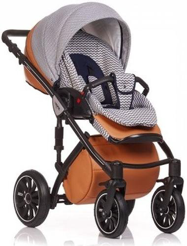 Коляска 2в1 Anex Sport Foxy оранжевая купить,NaN