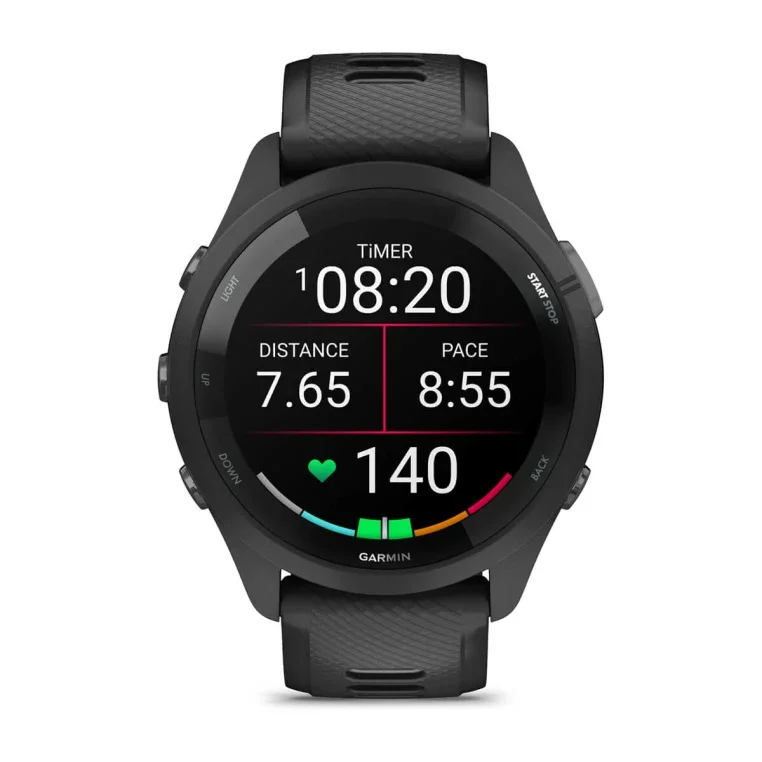 Смарт-часы Garmin Forerunner 265 46мм Black Silver