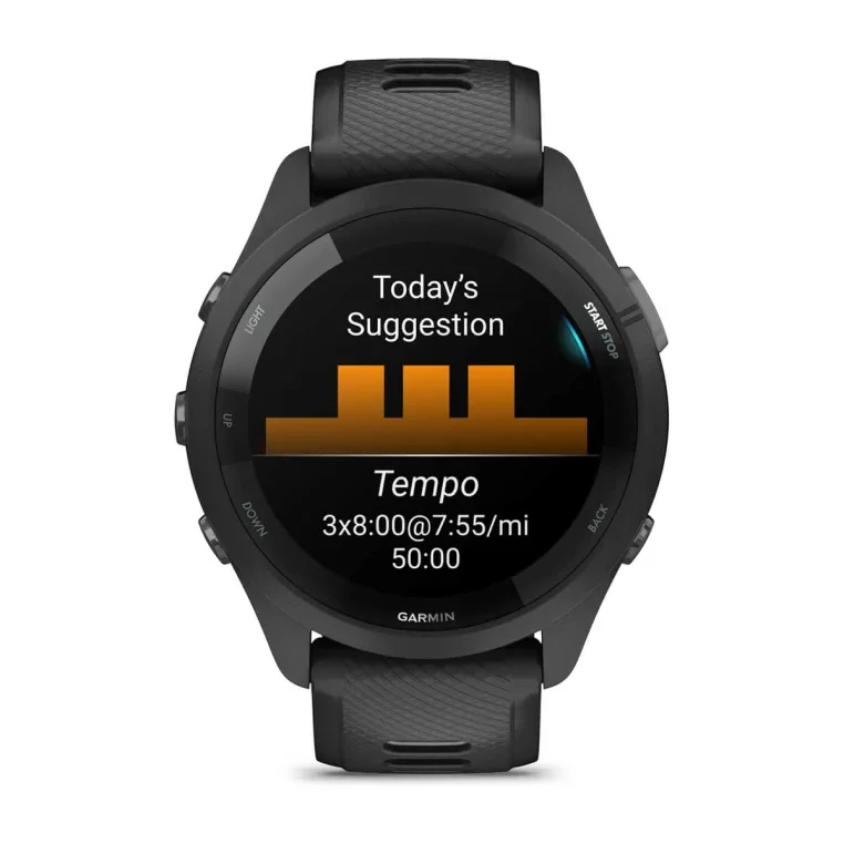 Смарт-часы Garmin Forerunner 265 46мм Black Silver