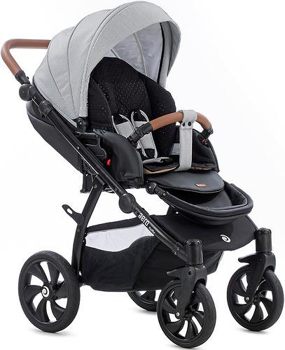 Коляска 2в1 Tutis Aero кожа black купить,NaN