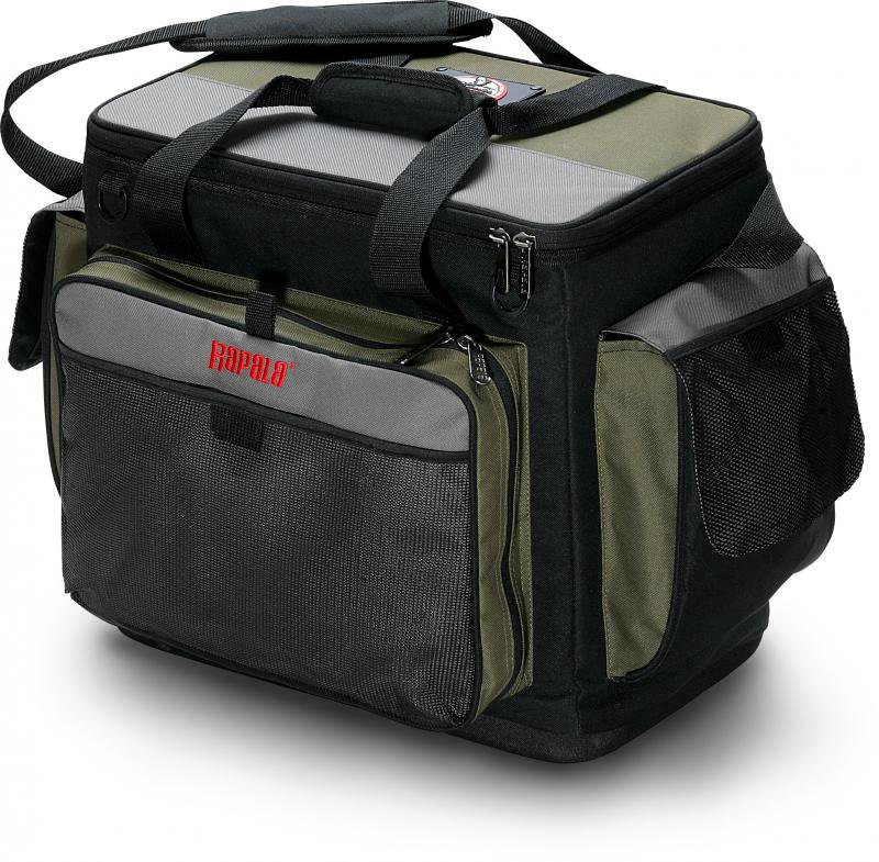 Сумка Rapala Limited Magnum Tackle Bag серо-зеленая купить,NaN