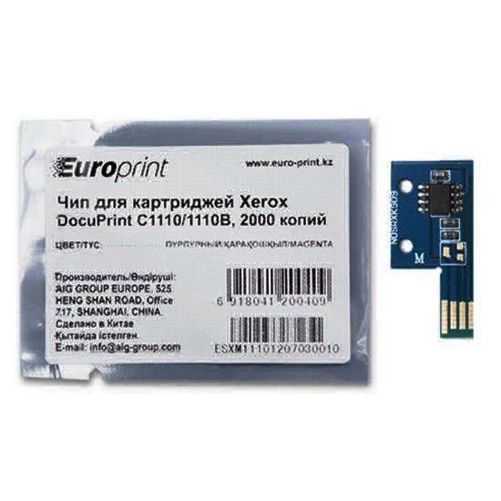 Чип Europrint Xerox C1110M пурпурный купить,NaN