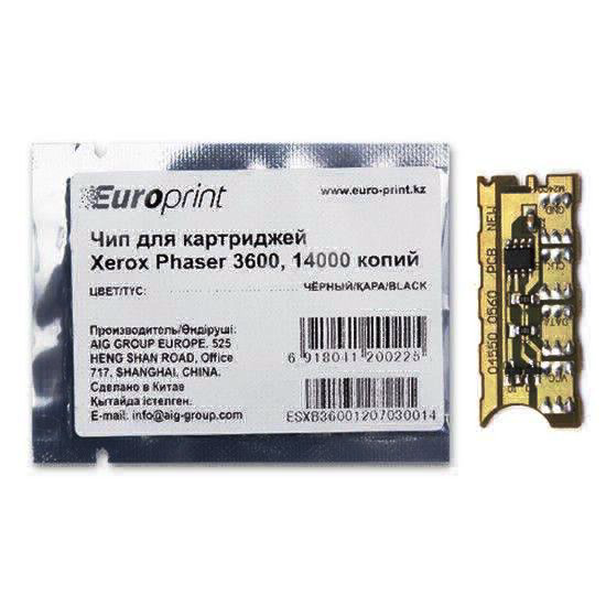 Чип Europrint Xerox P-3600 черный купить,NaN