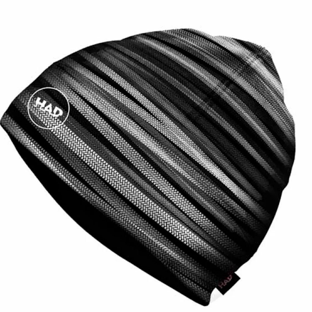 Шапка Had Brushed Eco S-M HA 639-0749 черно-белая купить,NaN