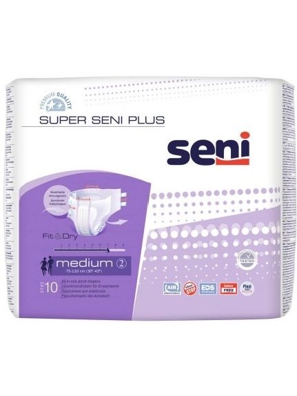 Подгузники Seni super Plus 2 medium 10шт