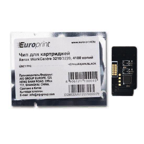 Чип Europrint Xerox WC3210/3220 черный купить,NaN