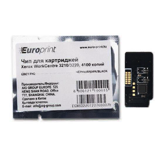 Чип Europrint Xerox WC3210/3220 черный купить,NaN