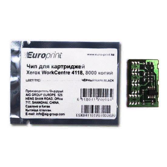 Чип Europrint Xerox WC4118 черный купить,NaN