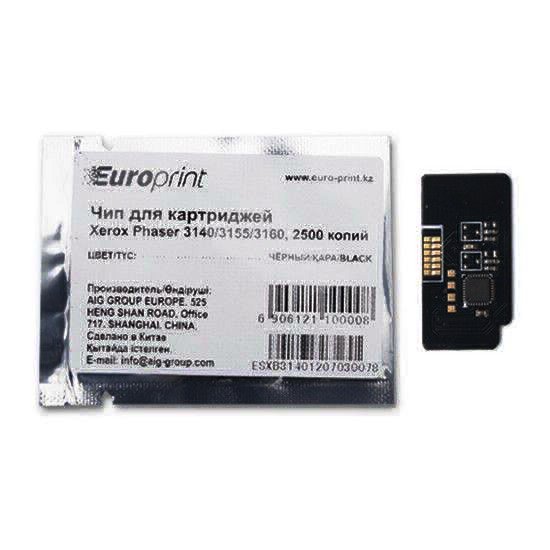 Чип Europrint Xerox P-3140 черный купить,NaN