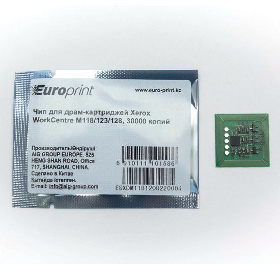 Чип Europrint Xerox WCM118D черный купить,NaN