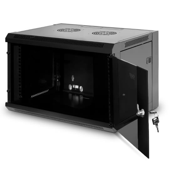 Шкаф настенный Ship 5618.01.100 18U черный - ForteMarket Шкаф настенный Ship 5618.01.100 18U черный купить,0