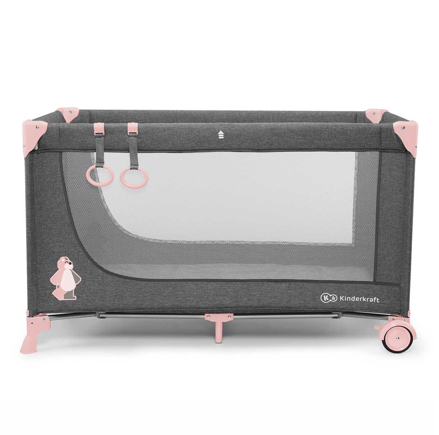 Манеж Kinderkraft Joy Pink купить,NaN
