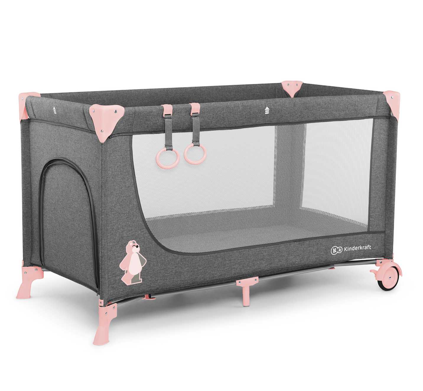 Манеж Kinderkraft Joy Pink купить,NaN