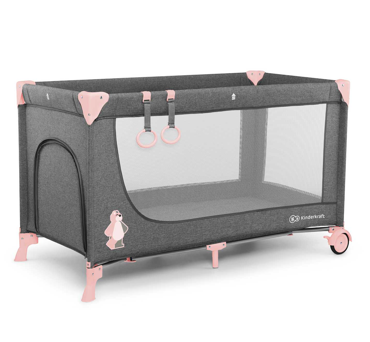 Манеж Kinderkraft Joy Pink купить,NaN