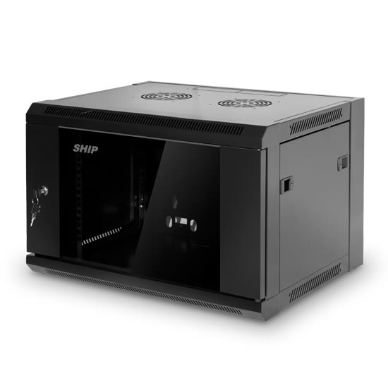 Шкаф настенный Ship 5409.01.100 9U черный - ForteMarket Шкаф настенный Ship 5409.01.100 9U черный купить,0