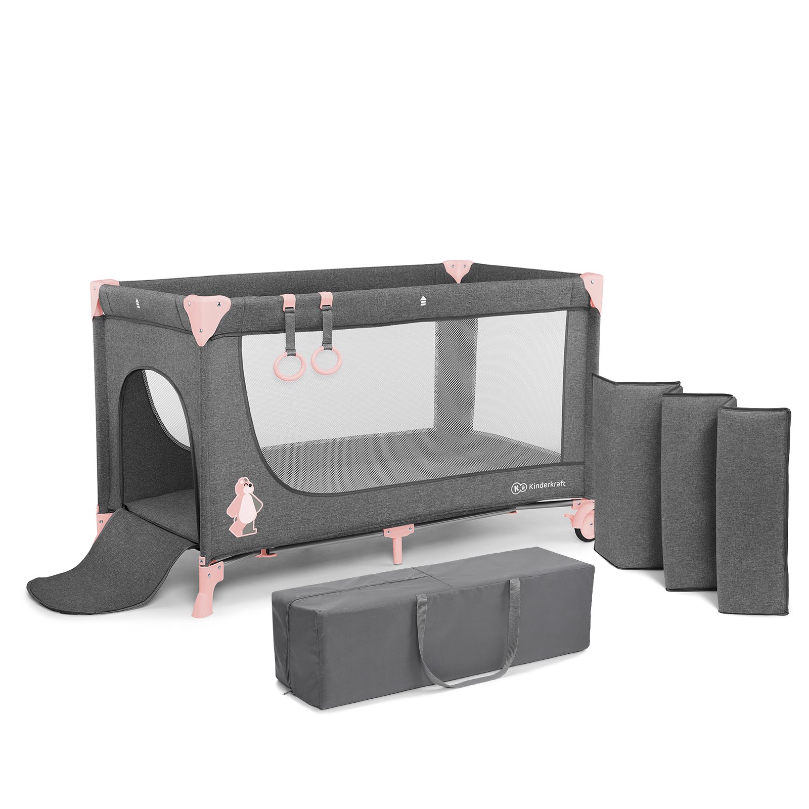 Манеж Kinderkraft Joy Pink купить,NaN