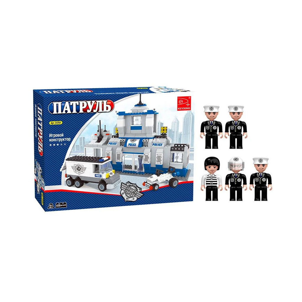 Конструктор Keyixing Патруль 23701 459 деталей