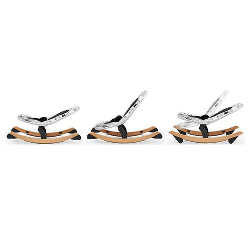Шезлонг Kinderkraft Finio Black White купить,NaN