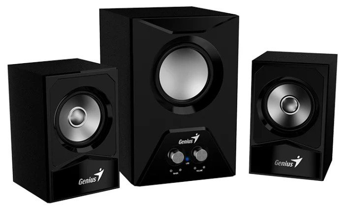 Акустическая система Genius SW-2.1 385 черная купить,NaN