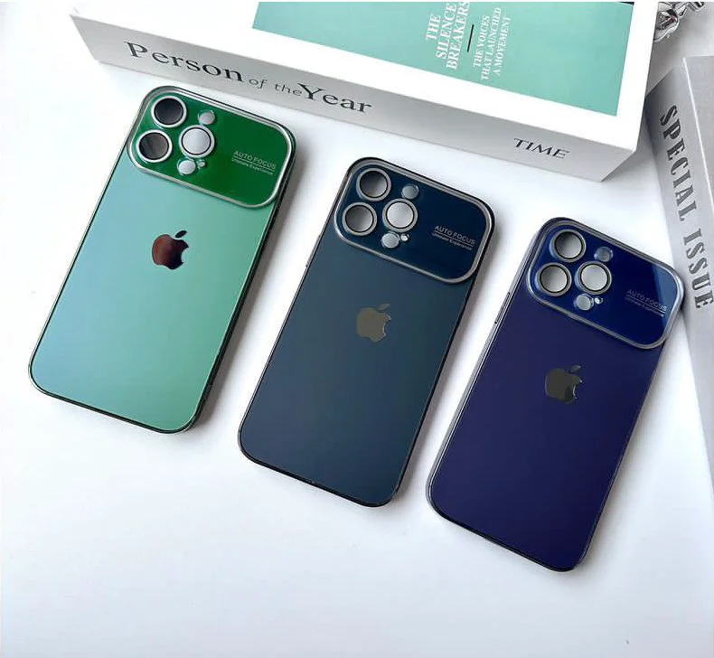 Чехол Auto Focus для Apple IPhone 15 Pro Max Unique Case Green купить,NaN