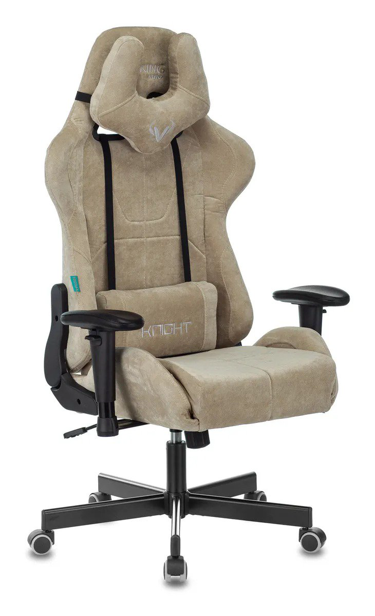 Игровое кресло Бюрократ Viking Knight LT21 Fabric песочный купить,NaN