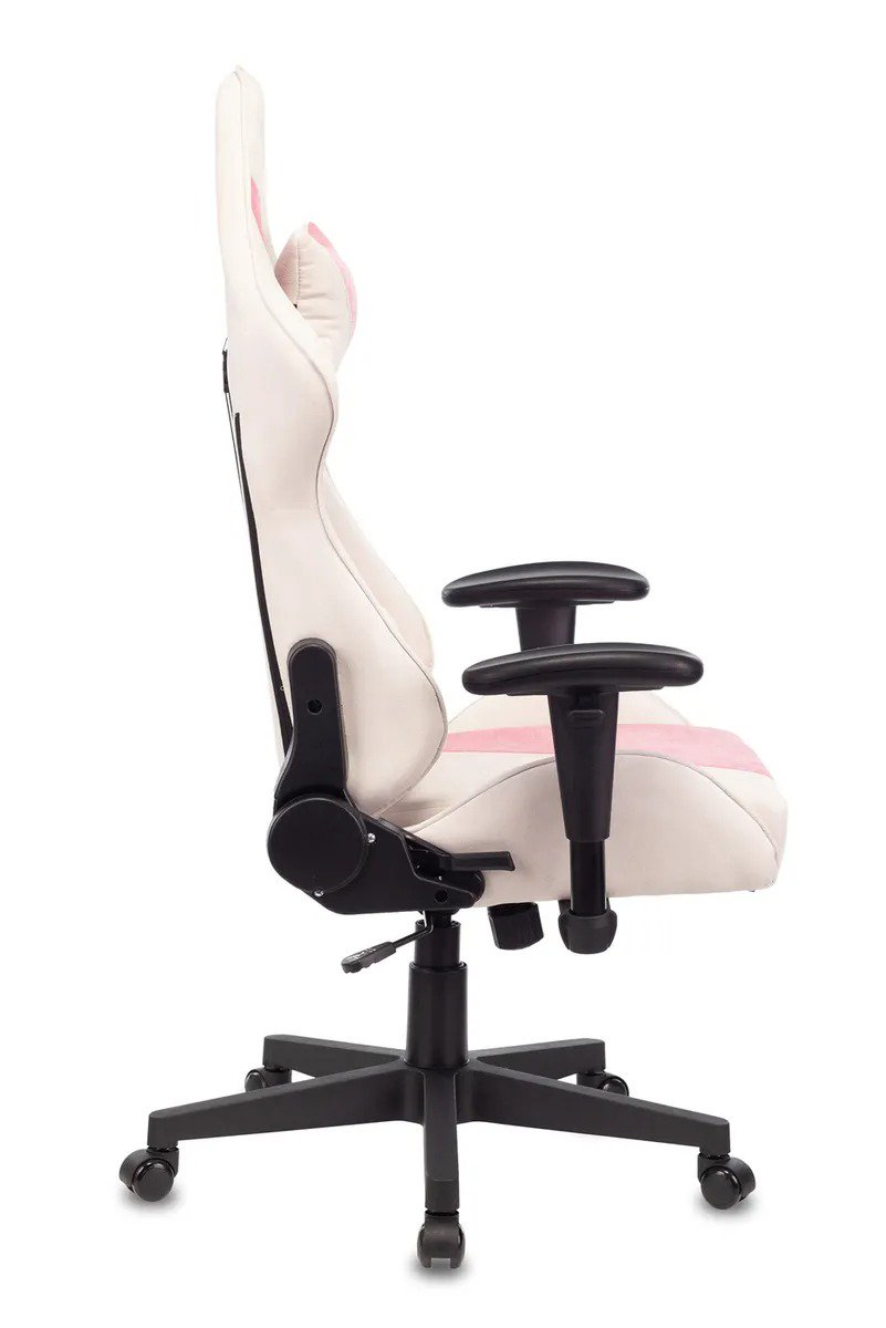 Кресло игровое Zombie Viking X Fabric бело-розовое купить,NaN