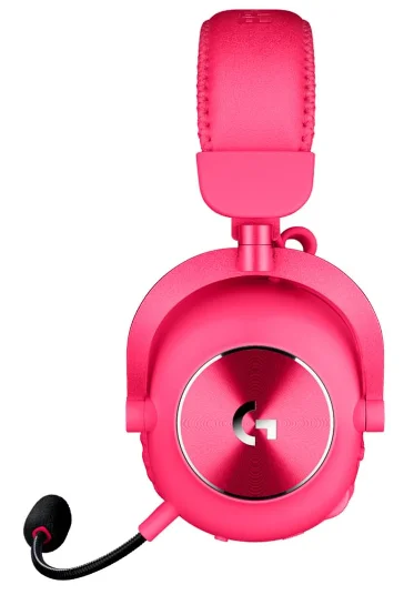 Наушники Logitech G Pro X 2 Lightspeed 981-001275 Magenta розовые