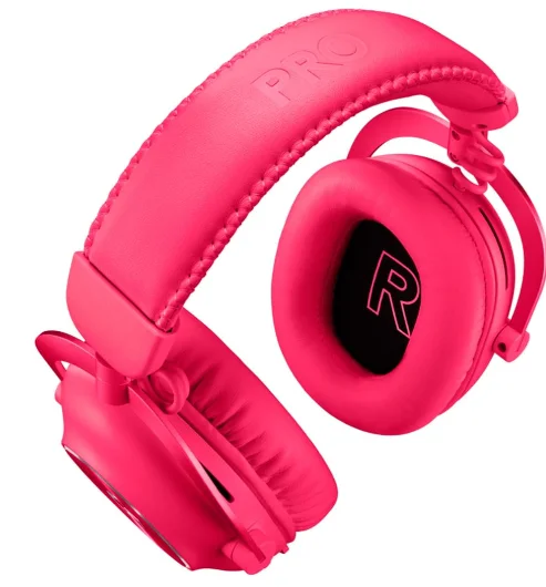 Наушники Logitech G Pro X 2 Lightspeed 981-001275 Magenta розовые