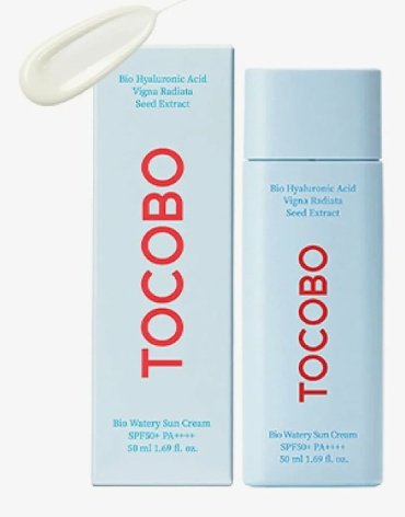 Tocobo крем Bio Hyaluronic Acid Watery SPF50 для лица 50 мл купить,NaN