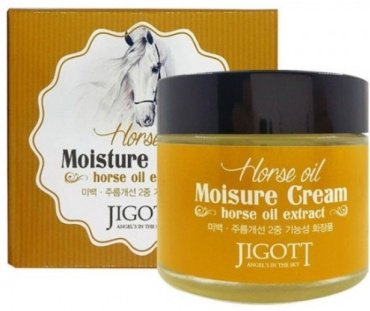 Jigott Horse Oil Moisture крем 70 мл купить,NaN