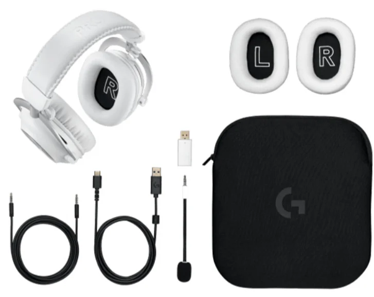 Наушники Logitech G Pro X 2 Lightspeed 981-001269 White купить,159990