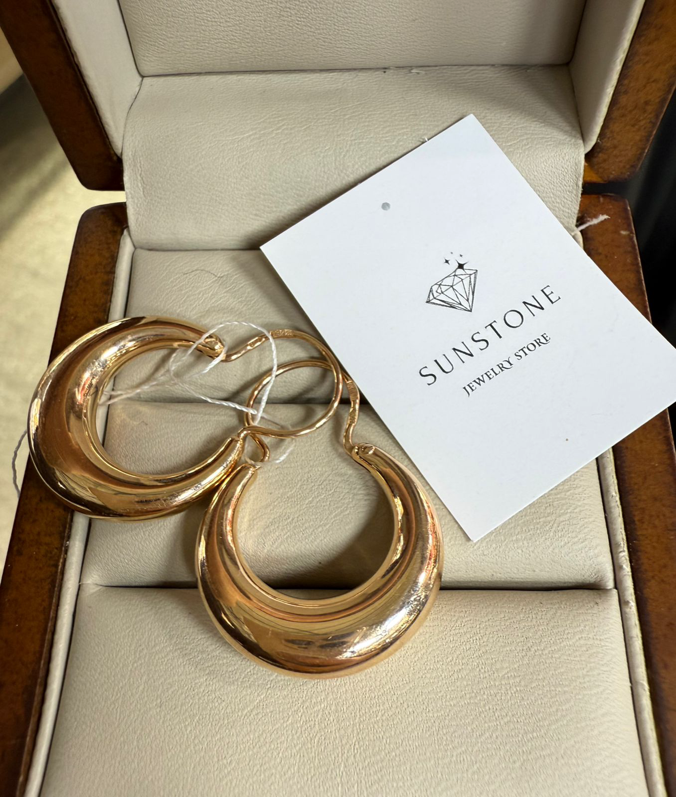 Серьги Sunstone S522 золото 3гр купить,255000