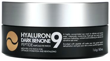 Патчи MEDI-PEEL гидрогелевые Hyaluron Dark Benone Peptide 9 для повышения упругости 60 шт купить,6500