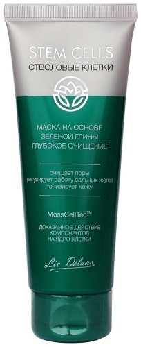 Маска для лица Liv Delano глиняная Stem Cells 75 г купить,NaN