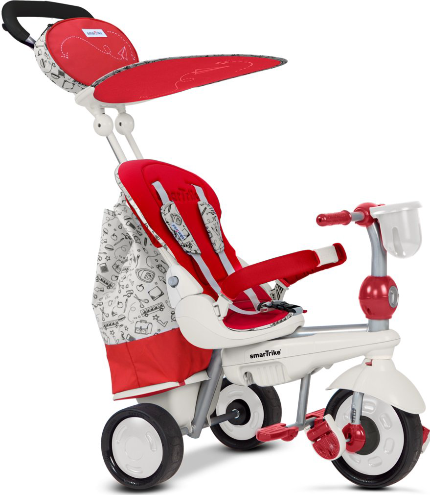 Велосипед Smart Trike 5в1 Dazzle Splash  red-white красно-белый купить,NaN
