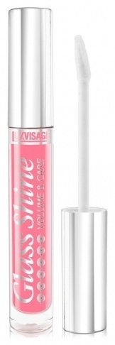 LUXVISAGE Glass Shine блеск для губ розовый 4 купить,NaN