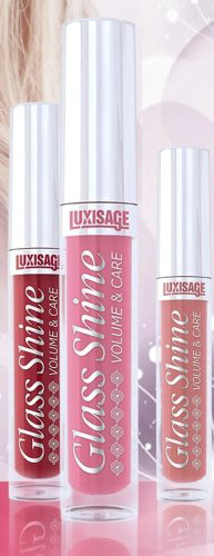 LUXVISAGE Glass Shine блеск для губ розовый 4 купить,NaN