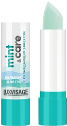 LUXVISAGE Care бальзам оттеночный для губ прозрачный Mint