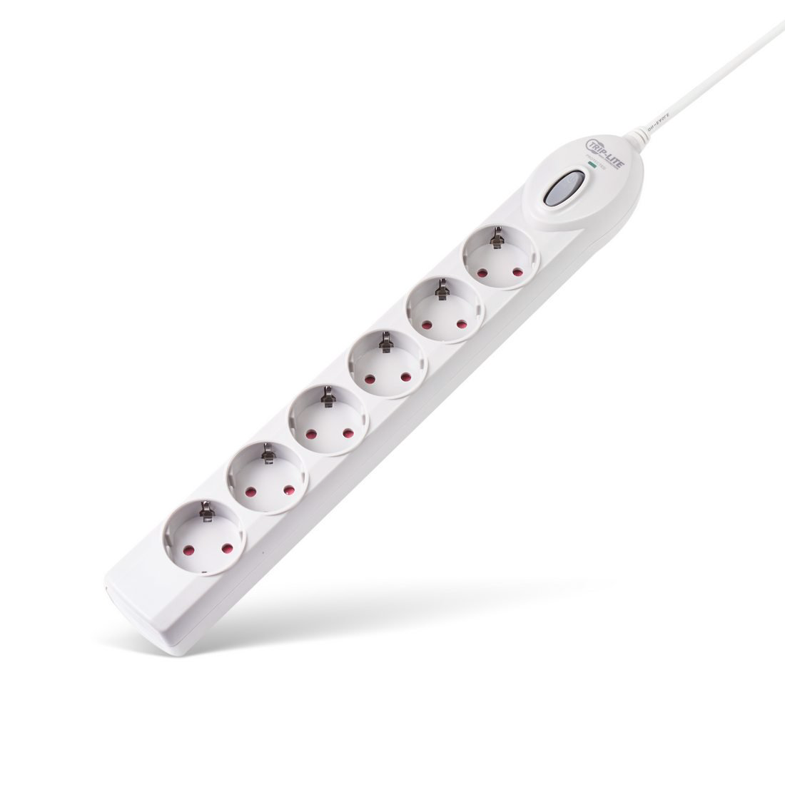 Сетевой фильтр Tripp-Lite Super 6 DEU 3м белый купить,NaN