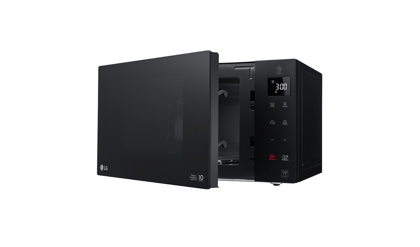 Микроволновая печь LG MS2595GIS чёрная