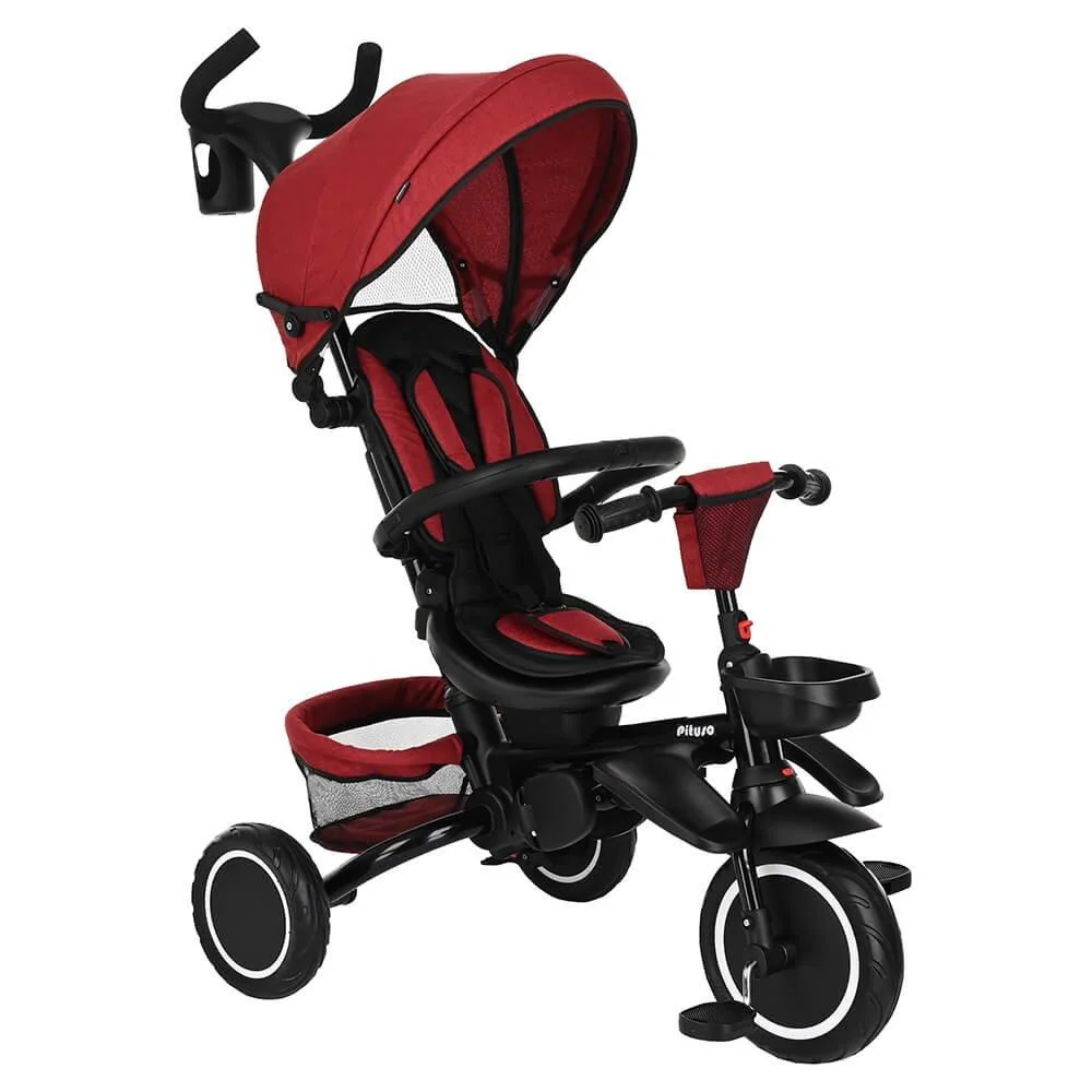 Велосипед детский Pituso Elite Plus Red Maroon 10" - 8" темно-красный купить,NaN