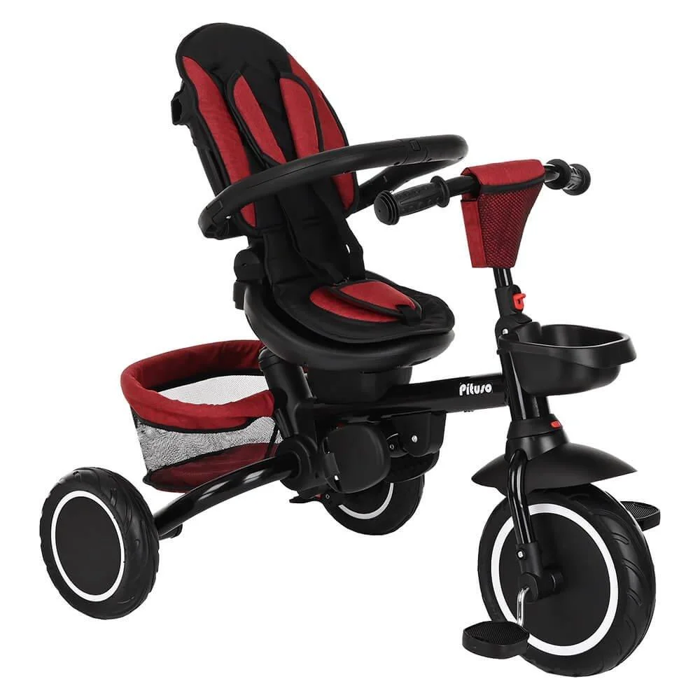 Велосипед детский Pituso Elite Plus Red Maroon 10" - 8" темно-красный - ForteMarket Велосипед детский Pituso Elite Plus Red Maroon 10" - 8" темно-красный купить,0