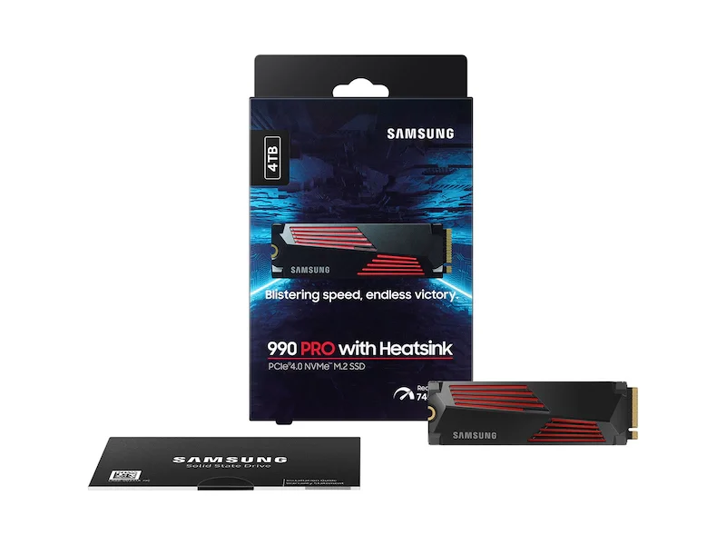SSD накопитель Samsung 990 Pro MZ-V9P4T0CW 4Tb купить,0