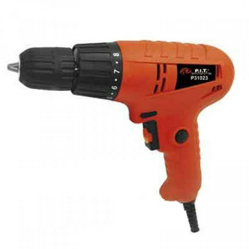 Дрель электрическая Pit 31023  400 w 10 mm оранжевая 